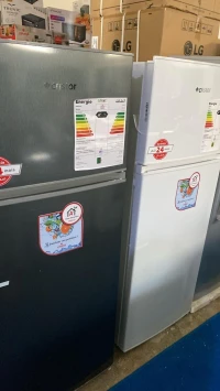 Réfrigérateur cristor 310L defrost blanc gris 