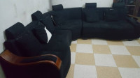 salons-canapes-fauteuil-7-places-couleur-noir-bouzareah-alger-algerie