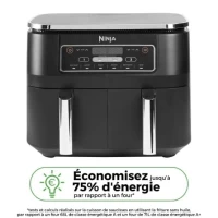  Airfryer Digital, 2 Tiroirs