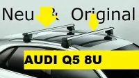 Barres de toit transversales pour Audi Q5 8R 2008-2016 ORIGINAL AUDI