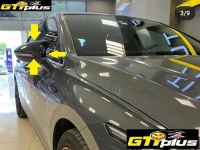 Couvre rétroviseur noir pour VW GOLF 8 2020+