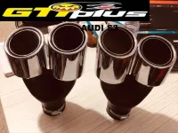 Sortie d'échappement inox pour Audi S3 8V