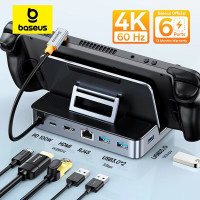 cables-adaptateurs-baseus-docking-6-in-1-hub-pour-gaming-nintendo-switch-type-c-en-4k-at-60hz-rj45-100w-constantine-algerie