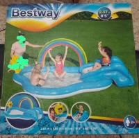 Piscine Bestway toboggan 