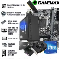 Config i3-10100F + GIGABYTE H410M + GTX-1650 4GB ASUS GDDR6 8GB/256SSD