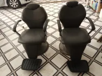 Chaise de coiffure a pompe hydrolique 