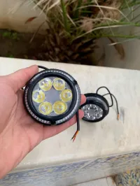 Lot de 2 Phares Antibrouillard 6 LED 12V-85V pour Moto