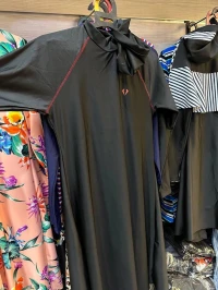  L , 3XL بوركيني نوعية ممتازة للكبار متوفر فقط اللون الأسود 