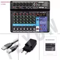 Table de mixage Mélangeur audio professionnel 8 voix