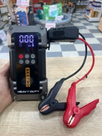 Booster batteries chargeure batteries 26000mAh et compresseur 10 Bar avec torche et pochette  BE0169