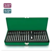 Caisse à embouts 3/8" & 1/2" GAAD4002 TOPTUL