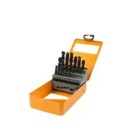 Jeu de forets hélicoidaux HSS 25 pièces 75082 TOLSEN