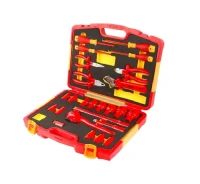 Caisse d'outils a main isolées 25 pièces 1000v v83825 TOLSEN