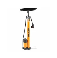 Pompe à main pour vélo avec manomètre 65505 TOLSEN