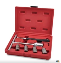 Caisse de coupe-siège d'injecteur diesel 7pcs (rodage) JGAI0704 TOPTUL