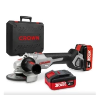 Tronçonneuse meuleuse sans fil 125mm 20V 4.0AH CT23026 CROWN