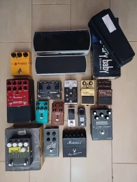 Pedales d'effets pour guitare 