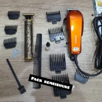Pack 2tondeuse kemei 9012 et shuke zero