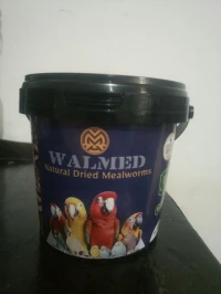 seau 100g de ver sec pour oiseaux et poisson
