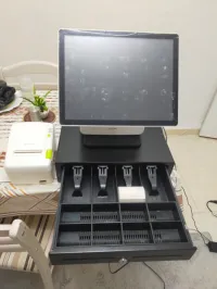 Caisse tactile avec logiciel et imprimante 