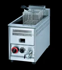 Friteuse à Gaz 16 Litres et 02 Bacs 2 X 16 L Optimum