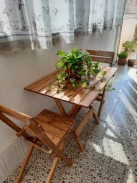 Table et chaise pliante
