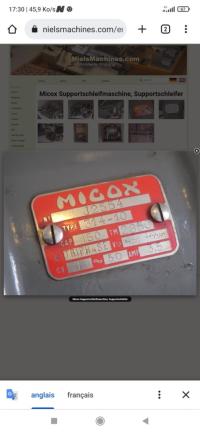 صناعة-و-تصنيع-rectifieuse-micox-supportschleifmaschine-وهران-الجزائر