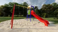 Toboggan Balançoire