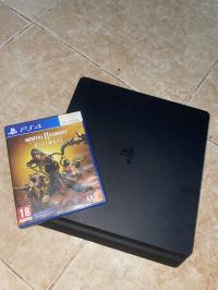 أجهزة-ألعاب-الفيديو-ps4-slim-500g-بلا-مانيطا-بني-صاف-عين-تيموشنت-الجزائر