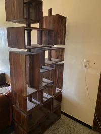 Vide grenier - lot complet meuble bois exotique