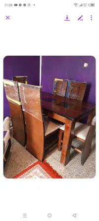 طاولة اكل ڨلاكسي فاخرة جديدة 