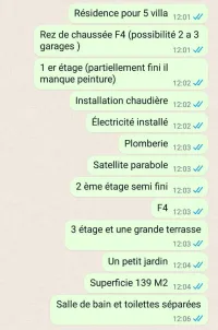 Vente Villa Alger Bordj el kiffan