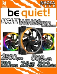 be quiet! Light Wings 3x120mm High Speed