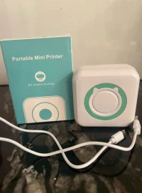 Mini imprimante thermique طابعة حرارية بدون حبر مدى الحياة 