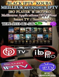 IBO PLAYER & IBO PLAYER PRO  POUR SMART TV webOS  Samsung | LG | Sony | TCL IPTV OK