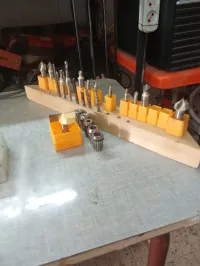 Lot de fraises pour machine CNC router