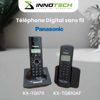 reseau-connexion-telephone-san-fil-panasonic-kx-tg1711-tgb10af-dar-el-beida-alger-algerie