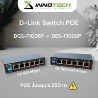 reseau-connexion-switch-6-ports-4-poe-10100-mbps-101001000-dar-el-beida-alger-algerie