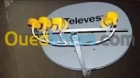 TECHNICIEN MONTAGE REGLAGE PARABOLE SATELLITE 