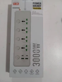 Multiprise 4 prise 2 Usb 2 Type C 3000w