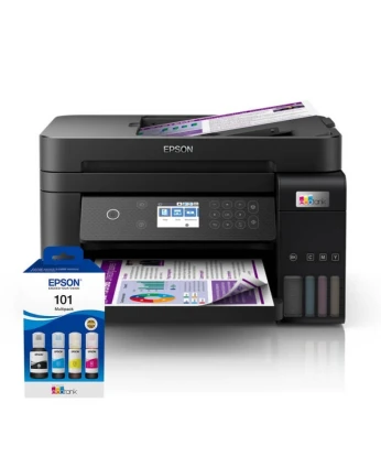 MULTIFONCTION EPSON ECOTANK L6270 AVEC RESERVOIR /RECTOVERSO/ ADF / WIFI /ECRAN LCD 3.7CM 6270
