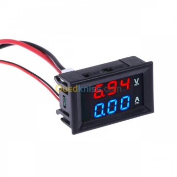 VOLTMÈTRE AMPÈREMÈTRE 100v Arduino