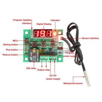 W1209 Controleur de Temperature. arduino