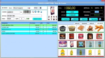 Logiciel pour supérette