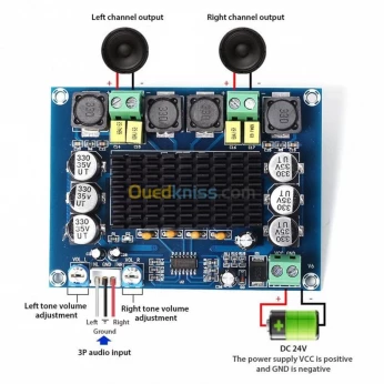 carte Stéréo TPA3116D2 Double-canal Arduino