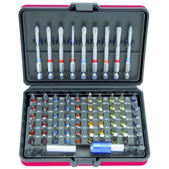 KS Tools "Jeu d'embouts de vissage à code couleur TORSIONpower® 1/4''