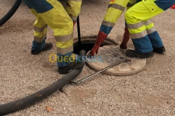 Camion hydrocurur nettoyage débouchage vidange '