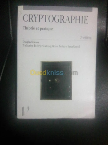 livre sur la Cryptographie : Théorie et pratique LIVRES