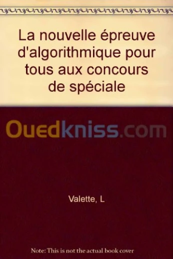 La nouvelle épreuve d'algorithmique pour tous aux concours de spéciale ( CCP, polythechnique...) MP-MP*/PC-PC*/PSI-PSI*/PT.PT* cours exercices et problèmes corrigés et commentés