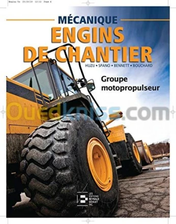 Mécanique d'engins de chantier : Groupe motopropulseur